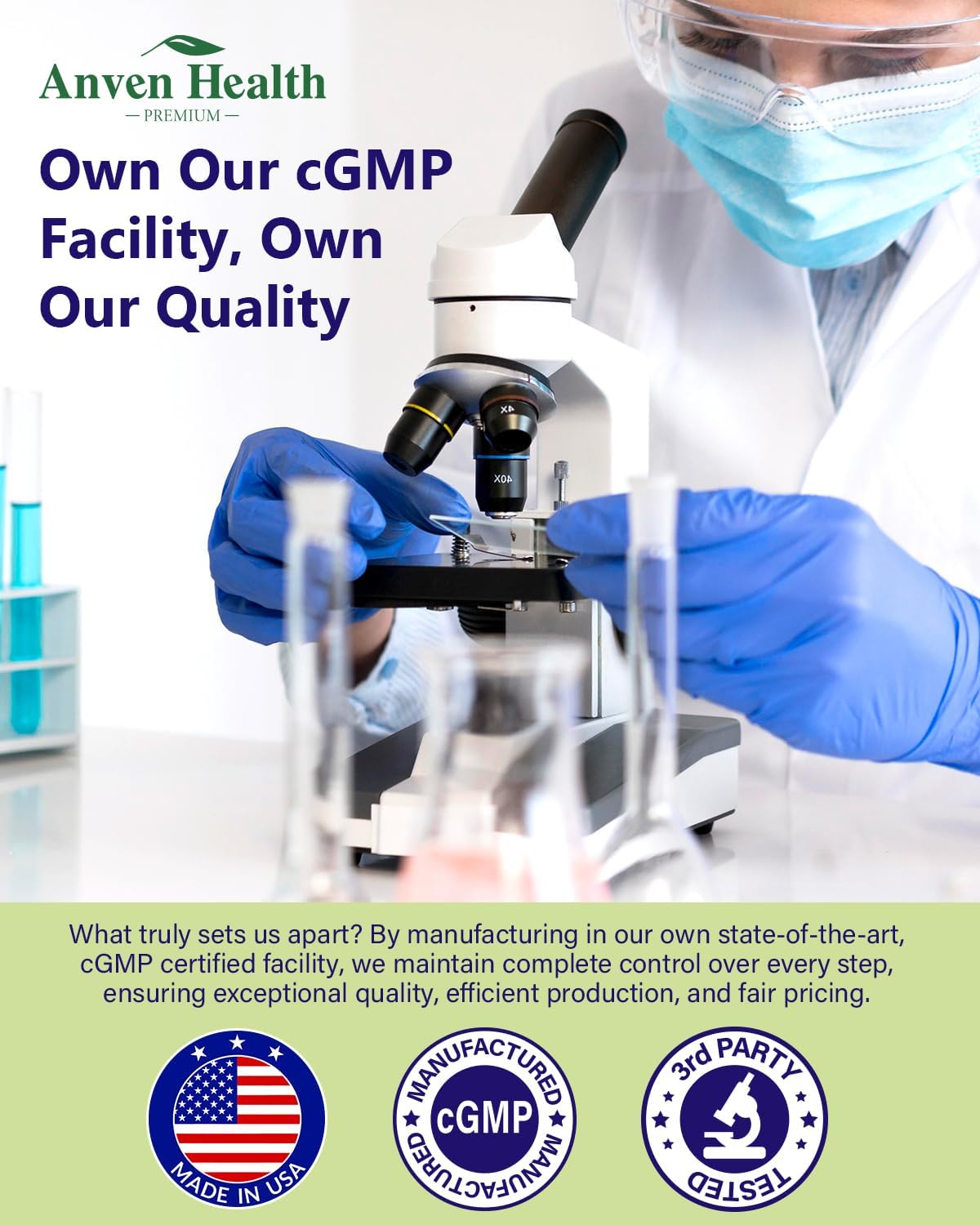 400mg L-Theanine with 200mg Apigenin Supplement for Sleep-Natural Relaxation & Stress Relief - Gluten Free,Non-GMO, Zero Fillers - Made in USA | 60 Veggie Capsules