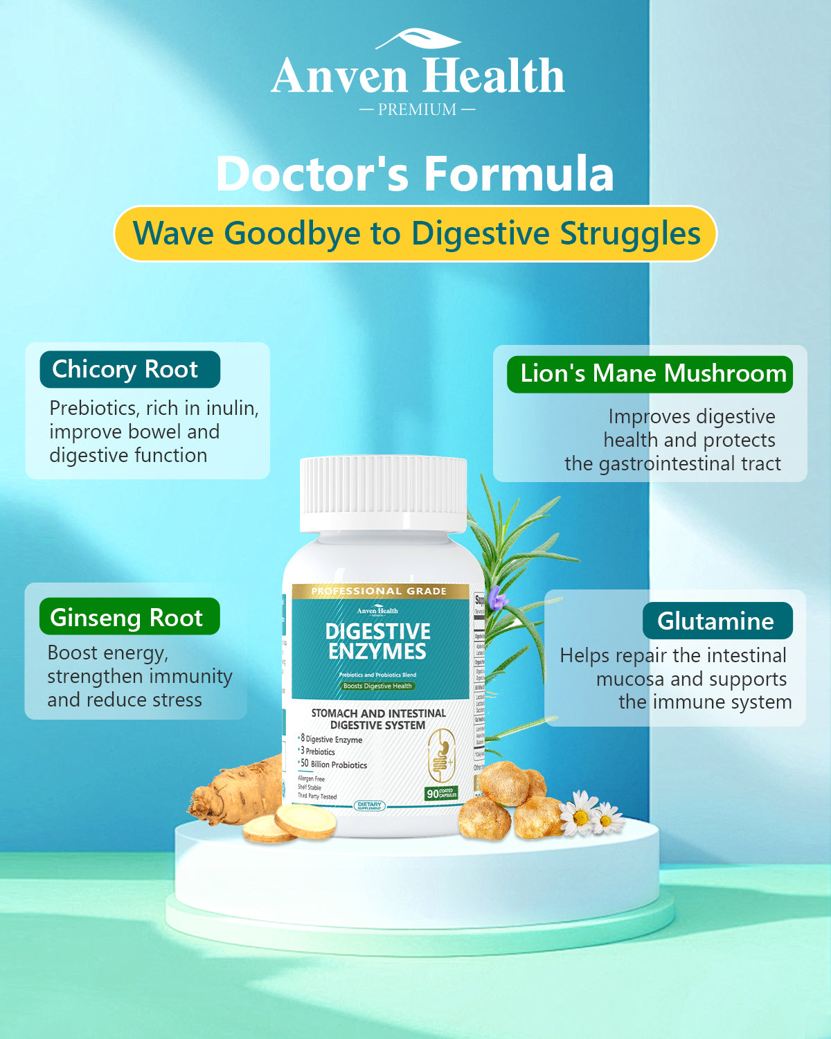 probiotics for you to say goodbye to digestive struggles