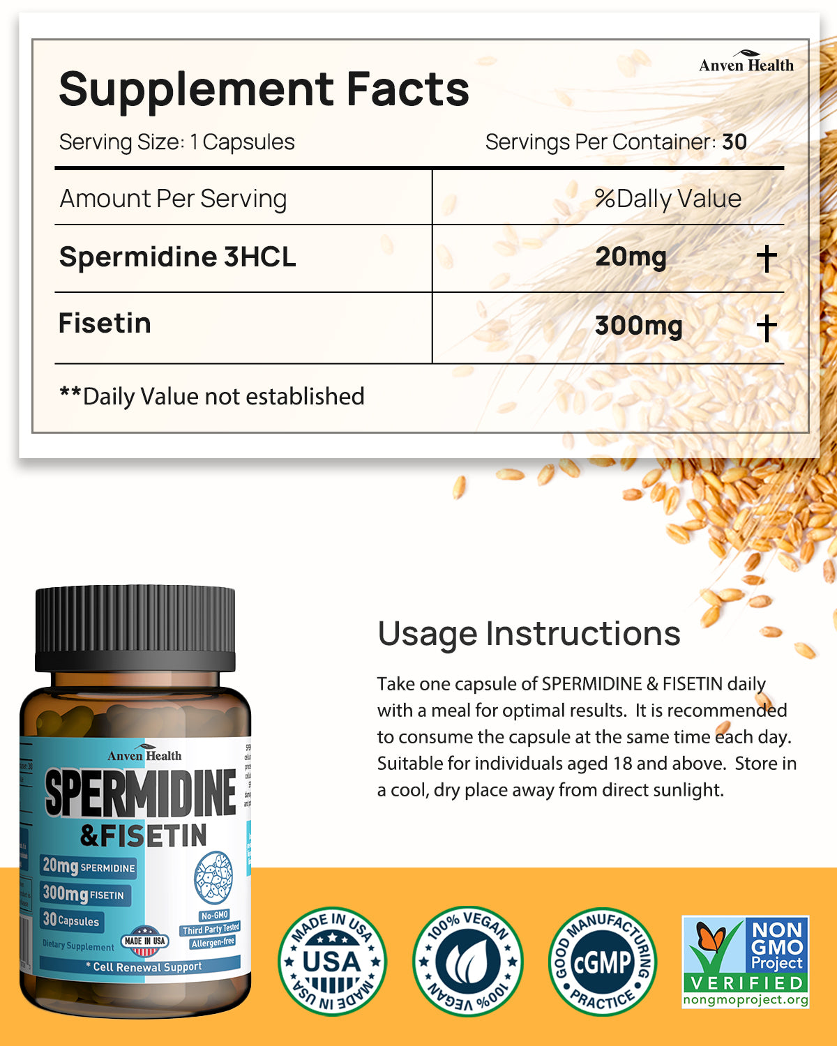 spermidine capsules