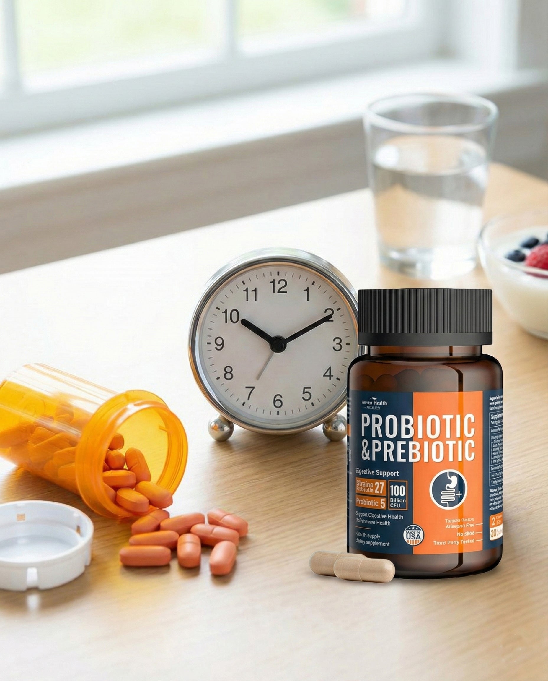 Can You Take Antibiotics and Probiotics at the Same Time?