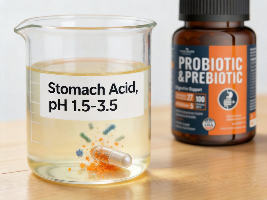 probiotics and prebiotics for gut health support