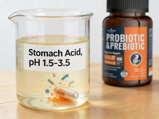 probiotics and prebiotics for gut health support