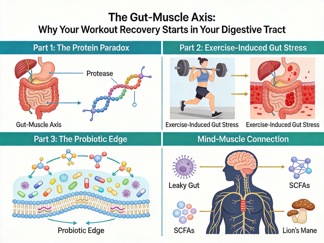 The Gut-Muscle Axis: Why Your Workout Recovery Starts in Your Digestive Tract