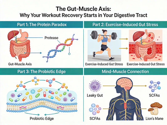 The Gut-Muscle Axis: Why Your Workout Recovery Starts in Your Digestive Tract