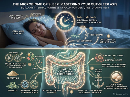 The Microbiome of Sleep: How Your Digestion Controls Deep, Restorative Rest