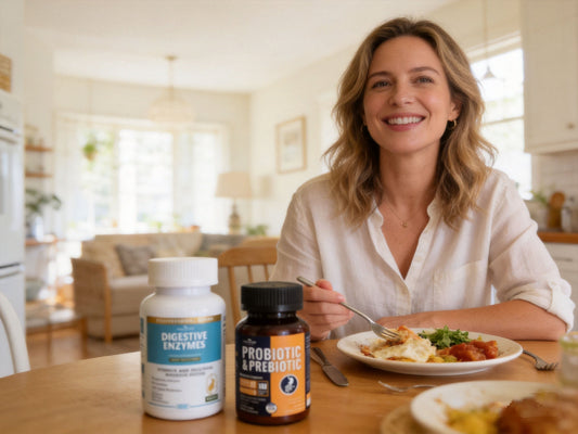 Bloating After Meals? Probiotics vs. Digestive Enzymes: What’s the Difference?