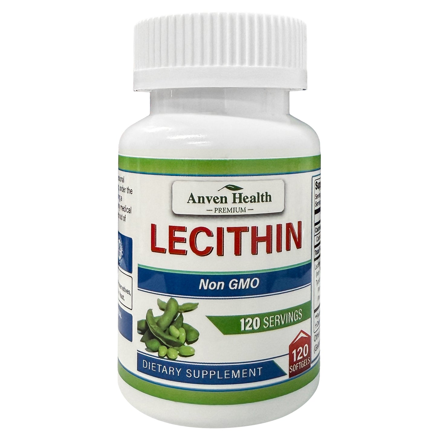 Lecithin Dietary supplement - 1200mg per serving(120 Capsules)