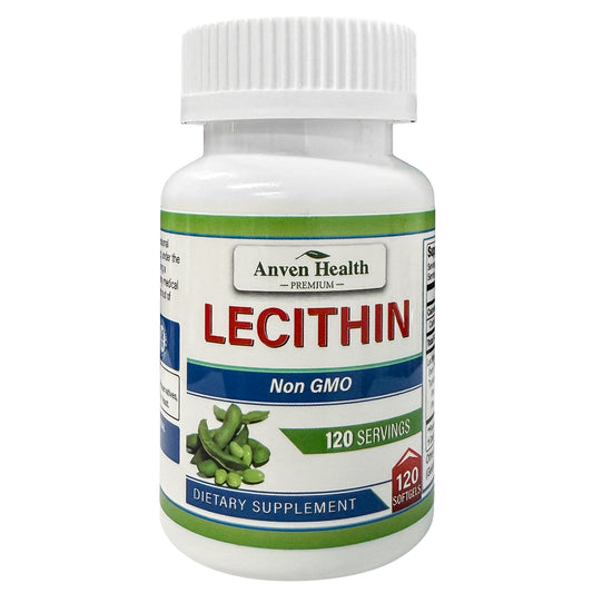 Lecithin Dietary supplement - 1200mg per serving(120 Capsules)
