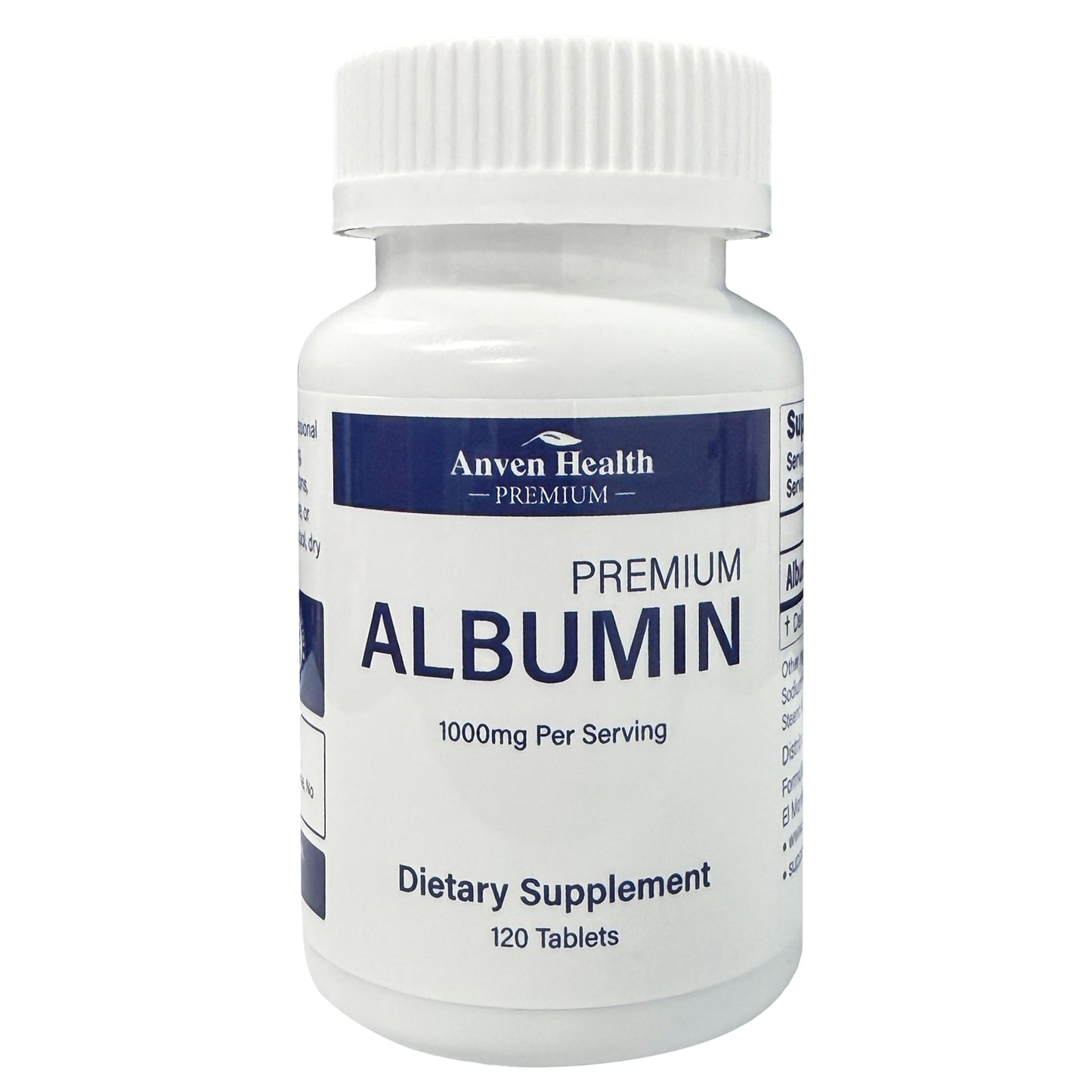 Premium Albumin Dietary Supplement - 1000mg per serving