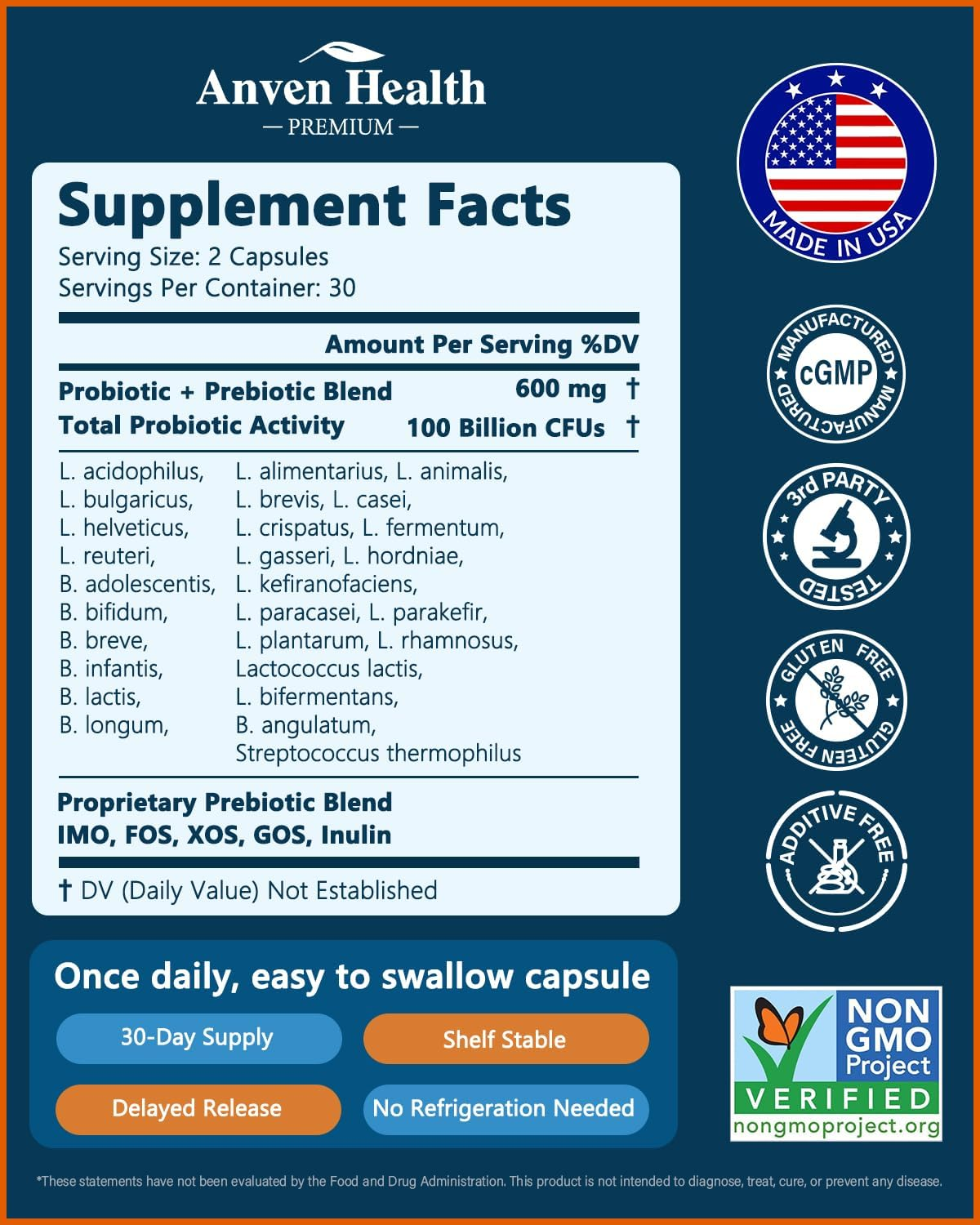 Anven Health Probiotic for men,probiotics for men,seed probiotics,emma gut health,saw palmetto for men,probiotics for digestive health,physicians choice probiotic