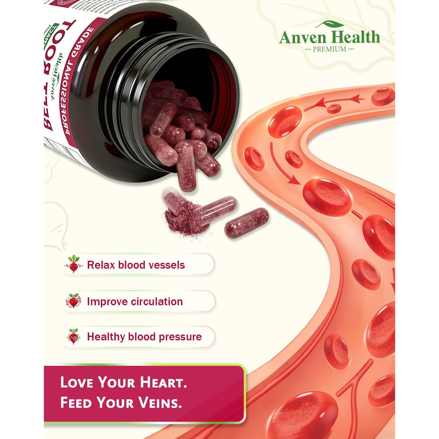 organic beet root capsules