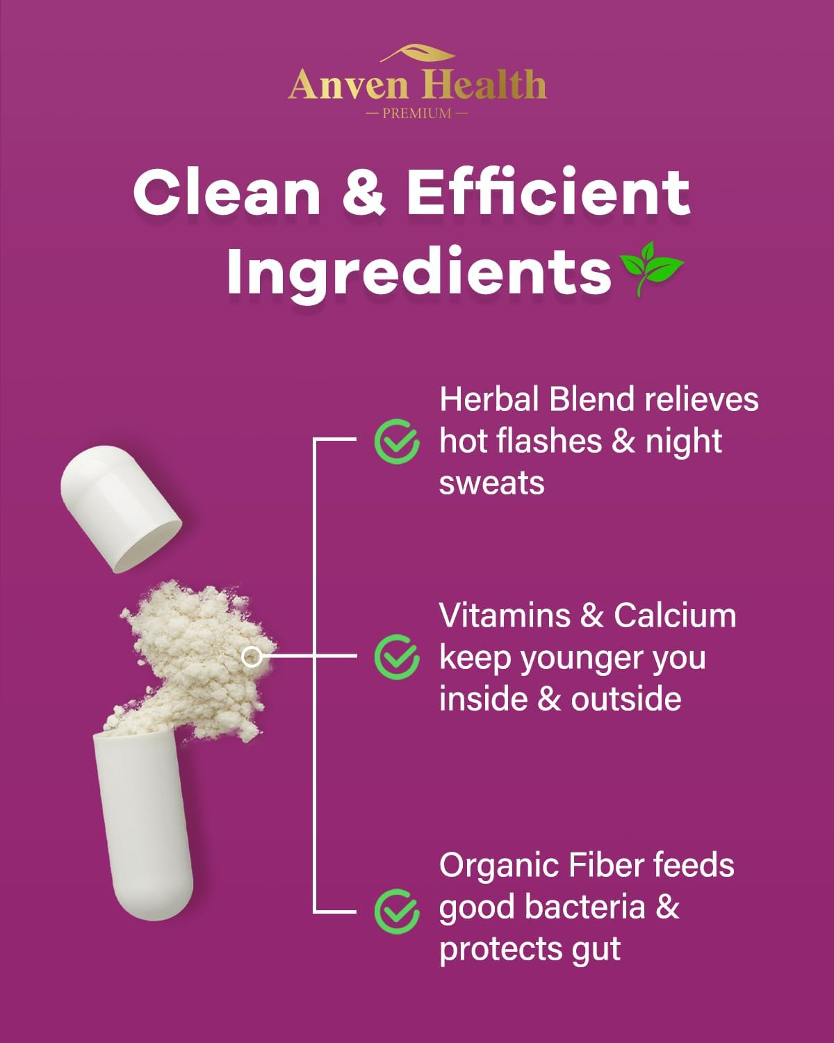 Akkermansia Probiotics 60 Billion CFU Provitalize for Women in Menopause