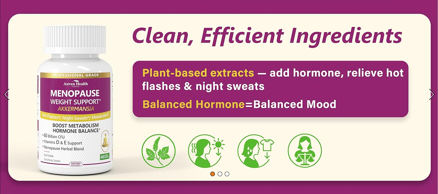 akkermansia probiotic,provitalize for women,estroven,estroven complete menopause relief supplements