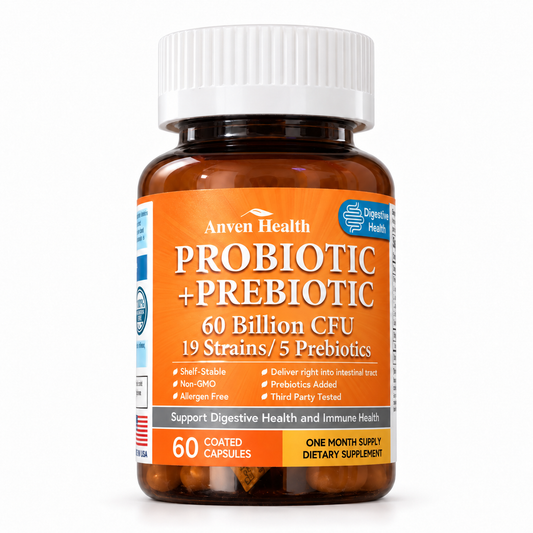 probiotics and prebiotics supporting degestive health