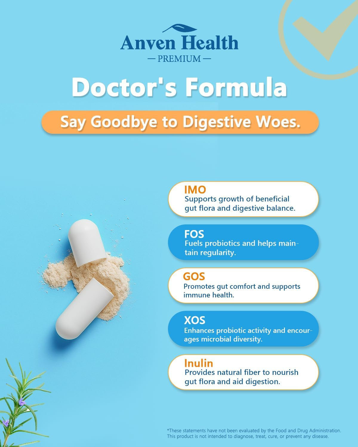 60 Billion Probiotic and Prebiotic for Women and Men