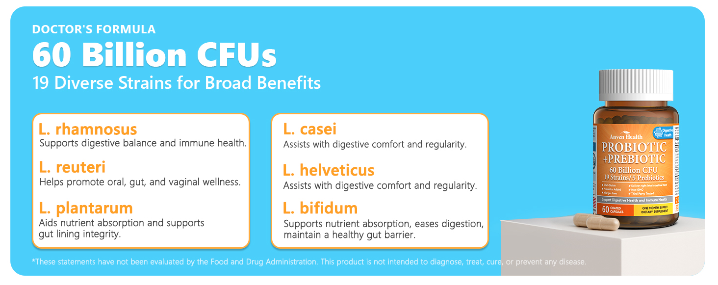 happy v prebiotic and probiotic,align probiotic digestive support,60 billion probiotics,digestive advantage probiotic