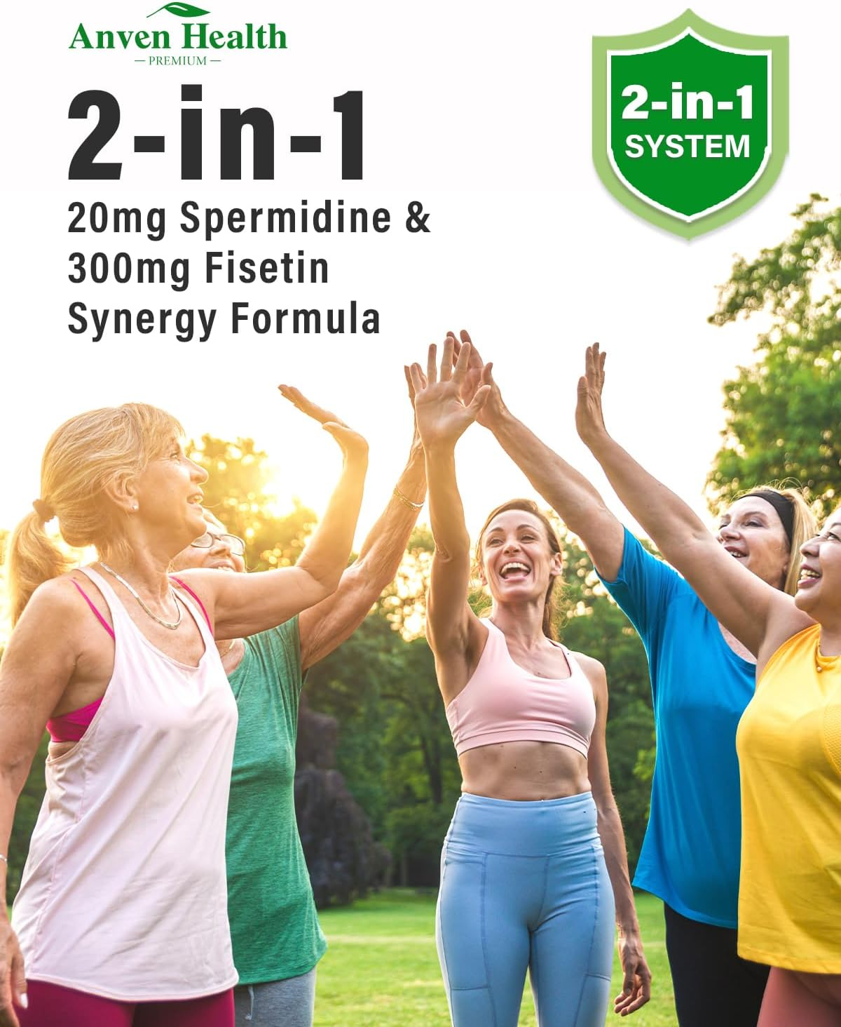 Spermidine Fisetin Supplement for men and women Cell Renewal