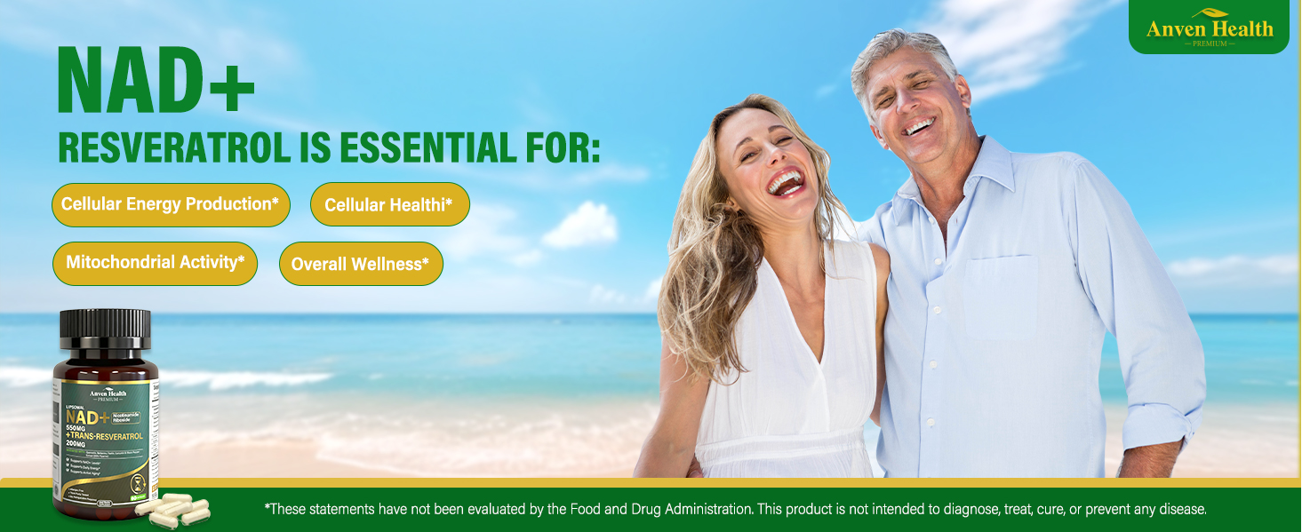 anven health liposomal fisetin nad quercetin and resveratrol